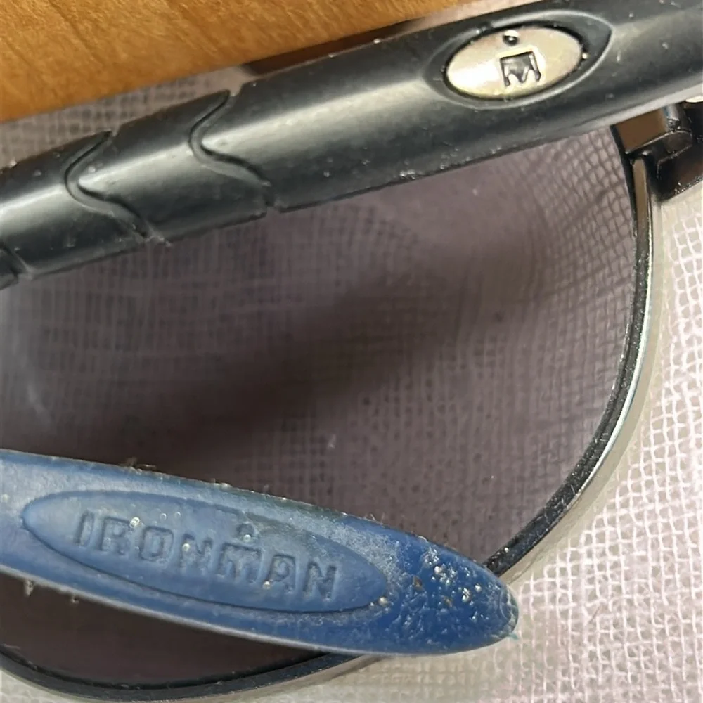 Iron Man sunglasses with Ray-Ban case